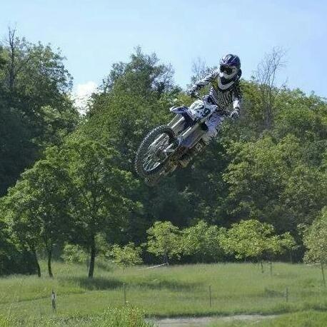 Marco, atleta di moto cross